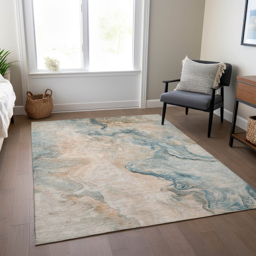 addison chantille acn1680 teal rug