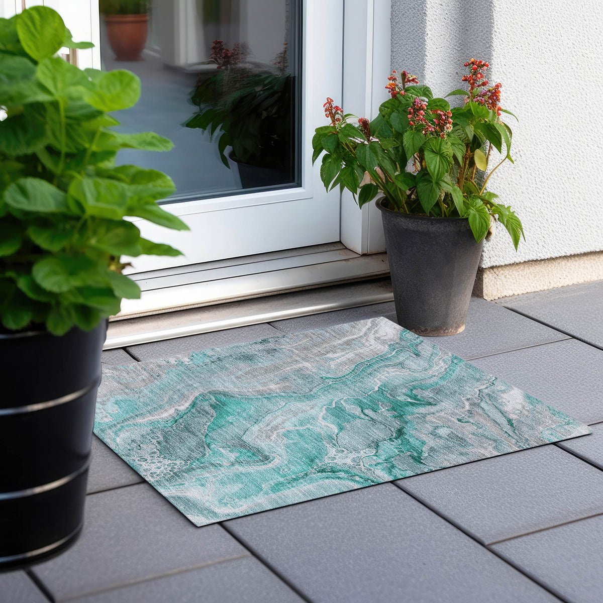 addison chantille acn1681 teal rug