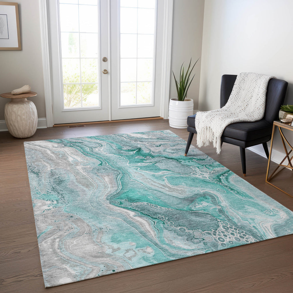 addison chantille acn1681 teal rug
