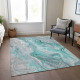 addison chantille acn1681 teal rug