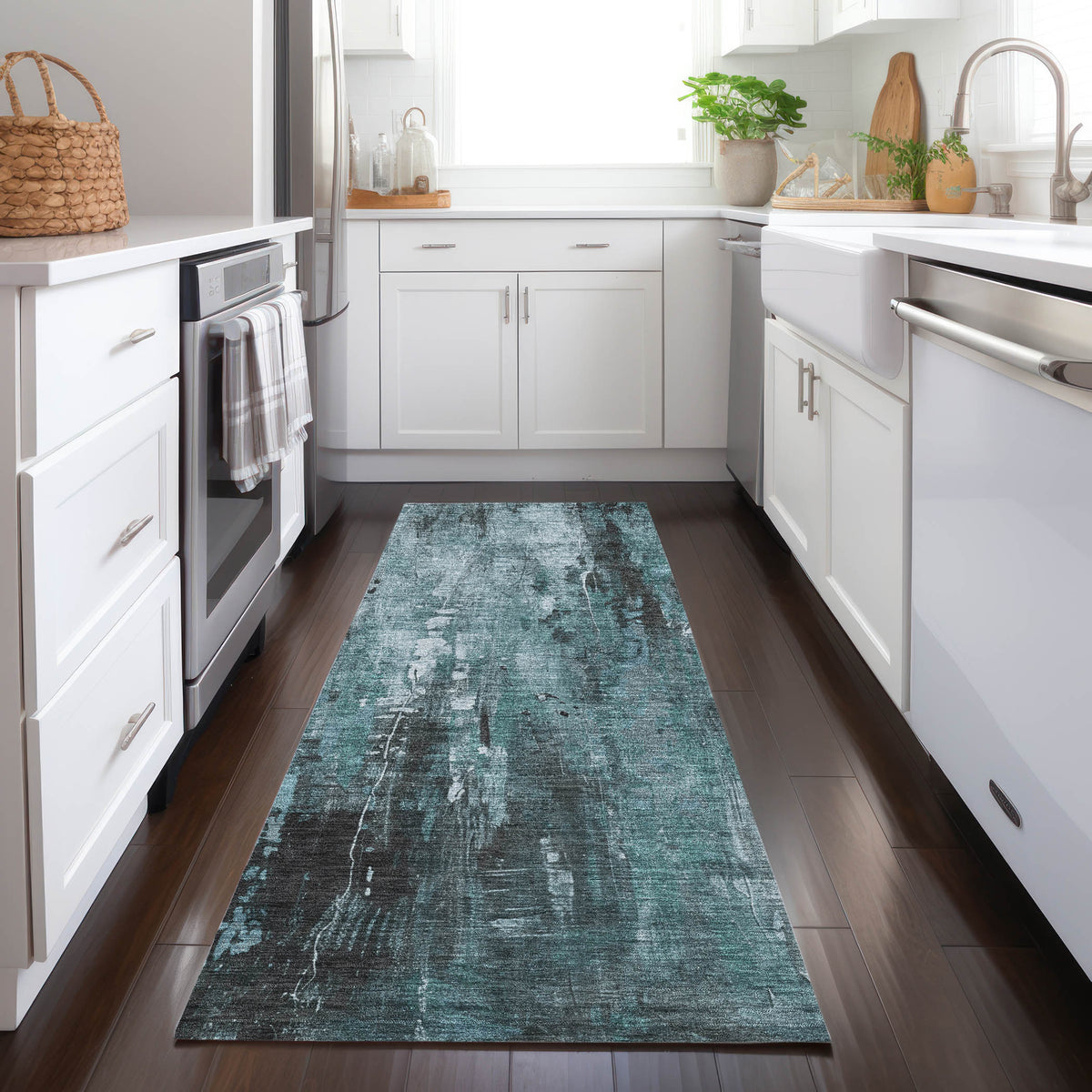 addison chantille acn1683 teal rug