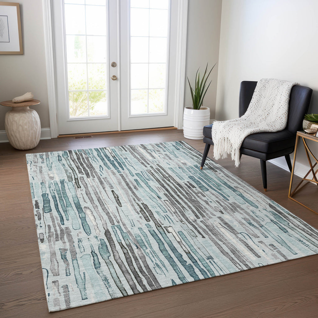addison chantille acn1684 teal rug