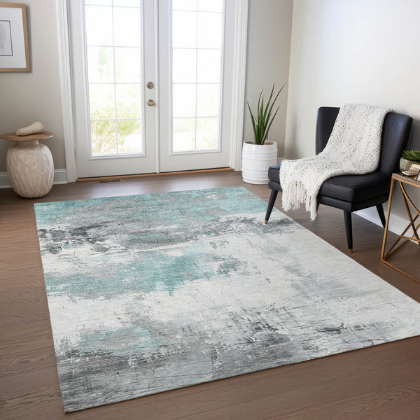 addison chantille acn1685 teal rug