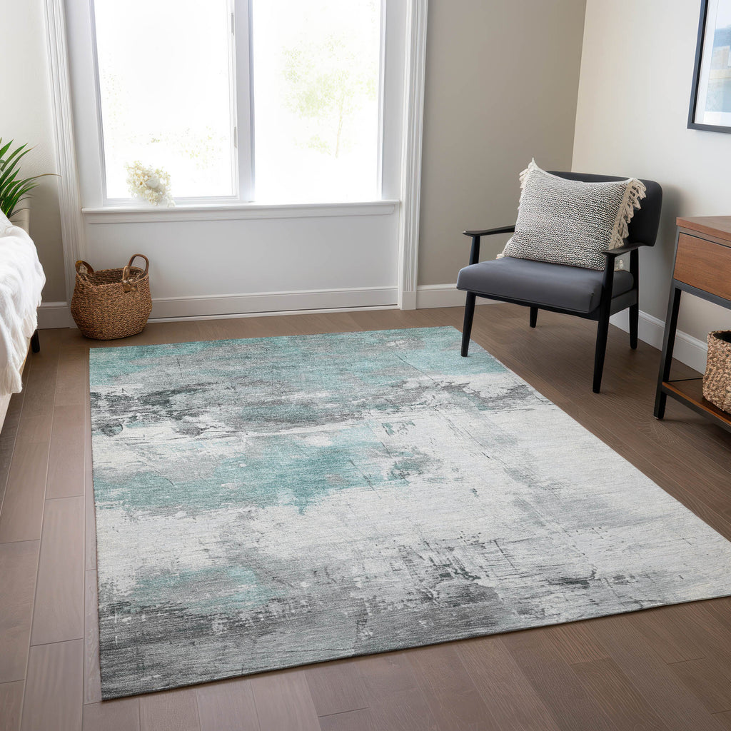 addison chantille acn1685 teal rug