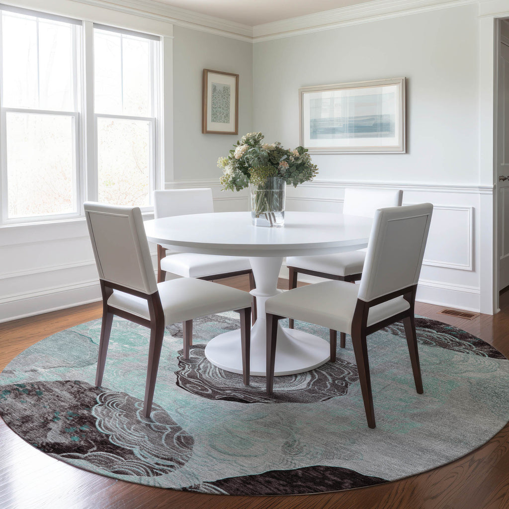 addison chantille acn1686 teal rug