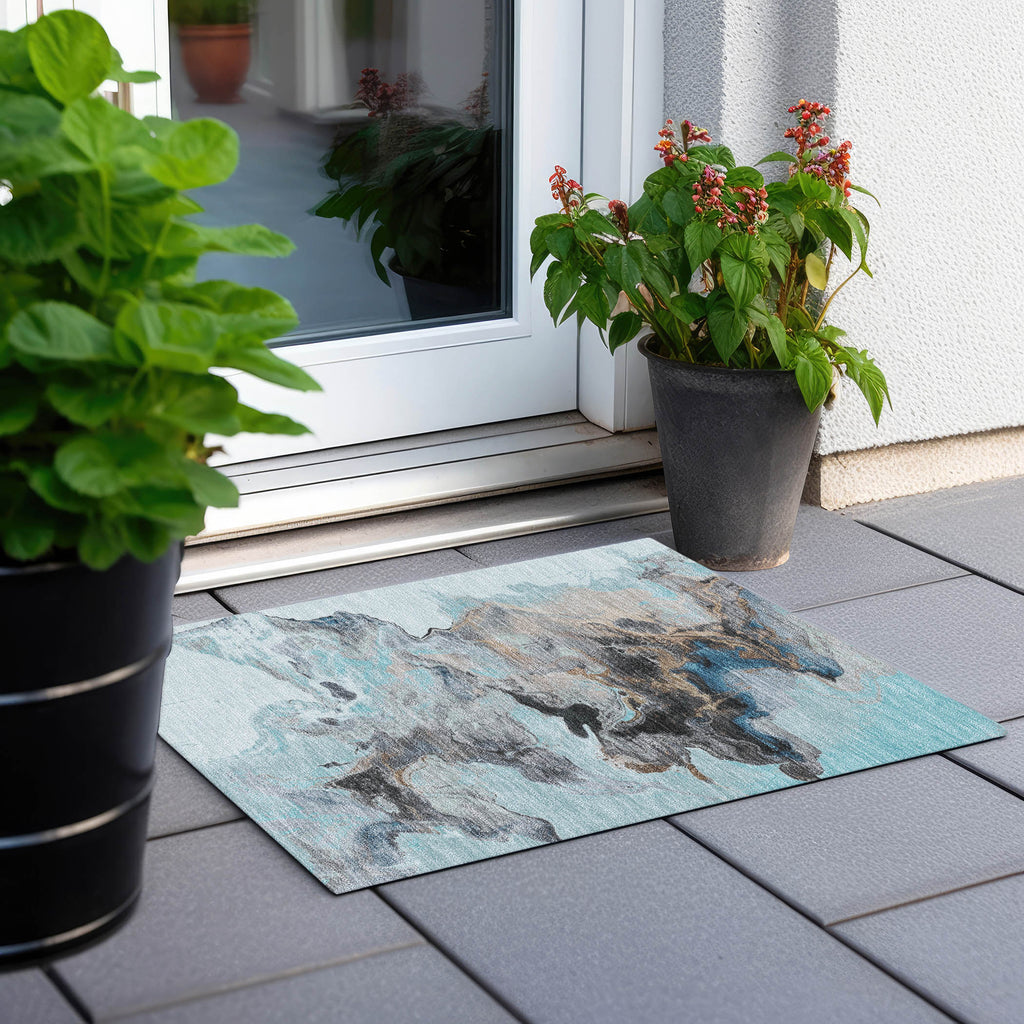 addison chantille acn1688 teal rug