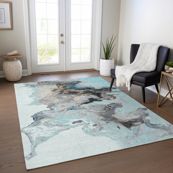 addison chantille acn1688 teal rug