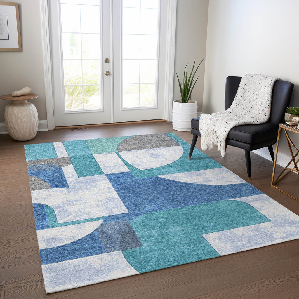 addison chantille acn1692 teal rug