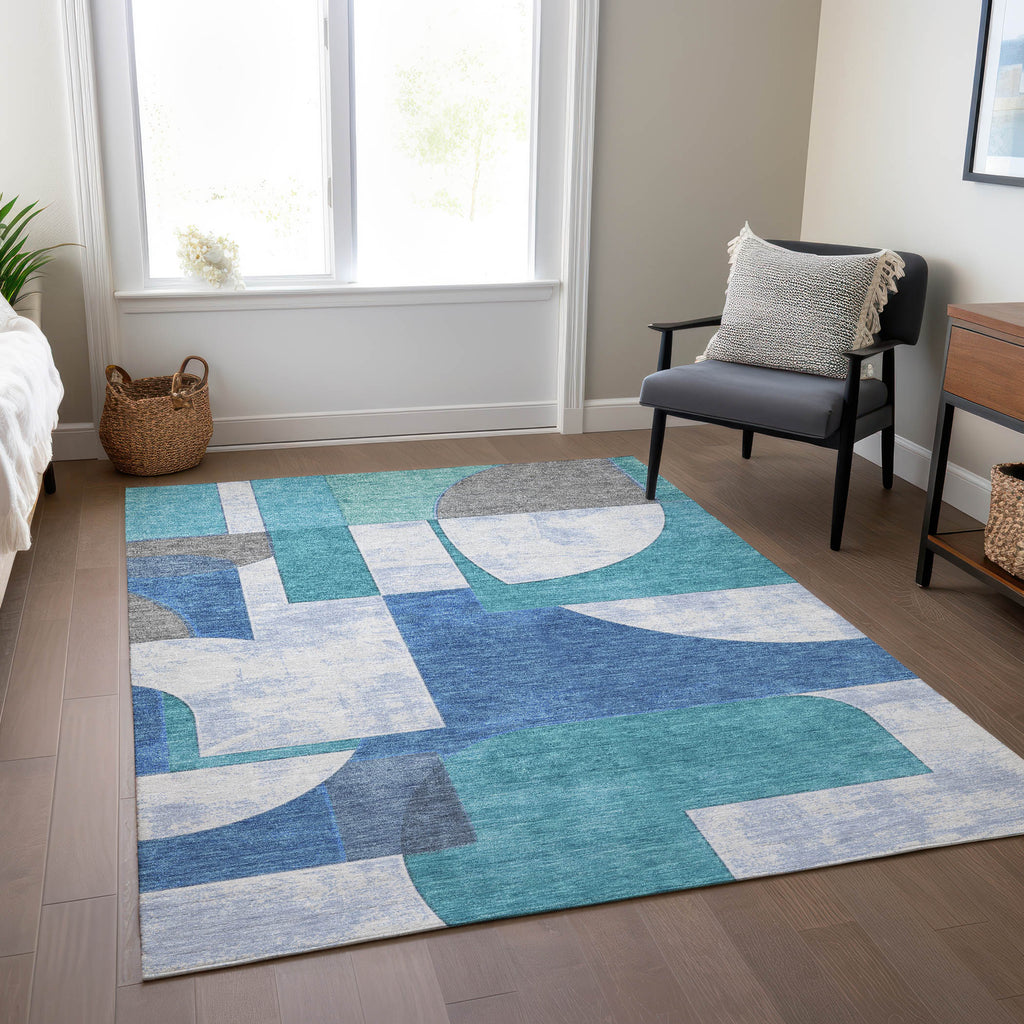addison chantille acn1692 teal rug