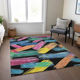 addison chantille acn1696 black rug