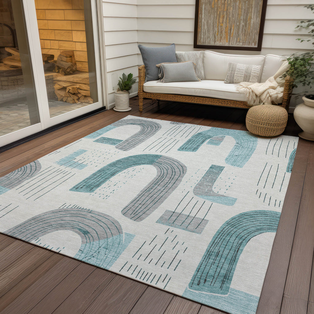 addison chantille acn1698 teal rug