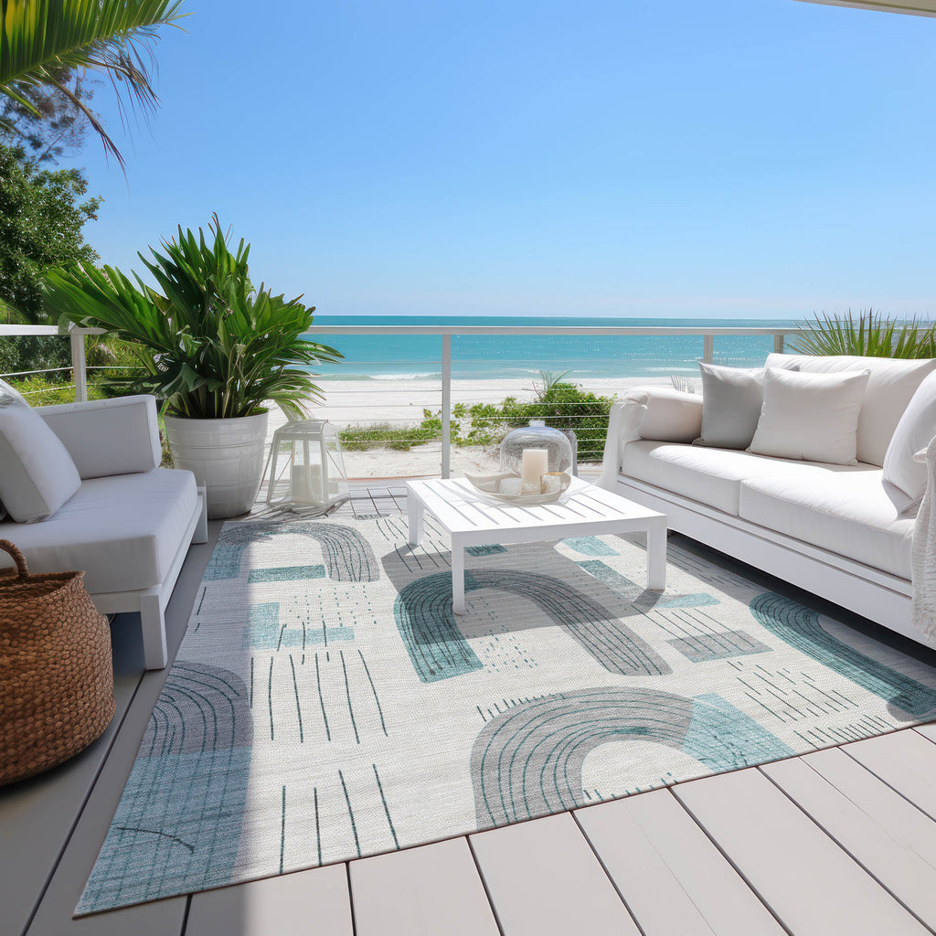 addison chantille acn1698 teal rug