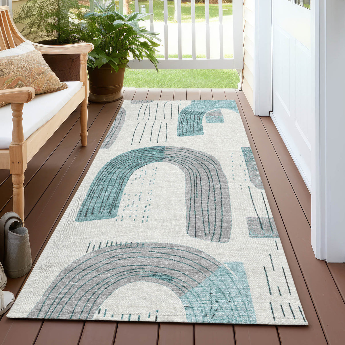 addison chantille acn1698 teal rug