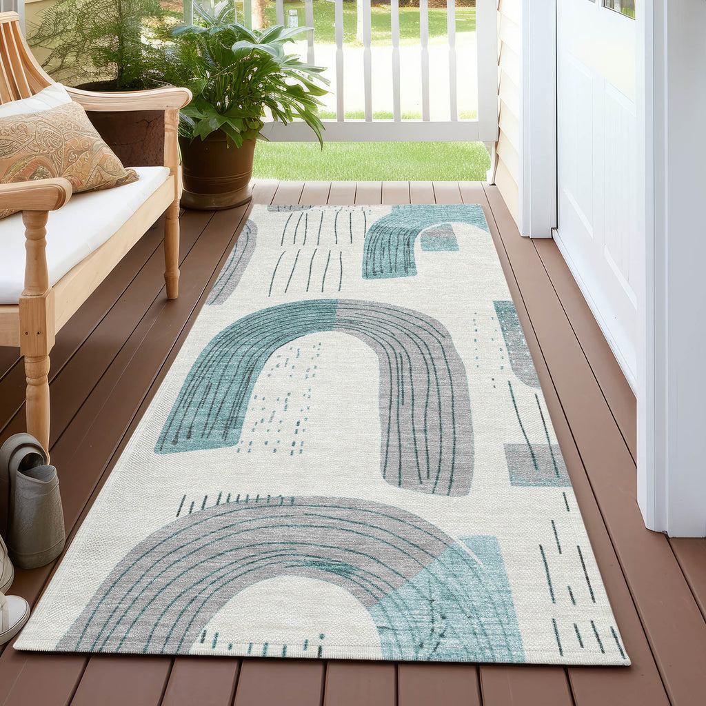 addison chantille acn1698 teal rug