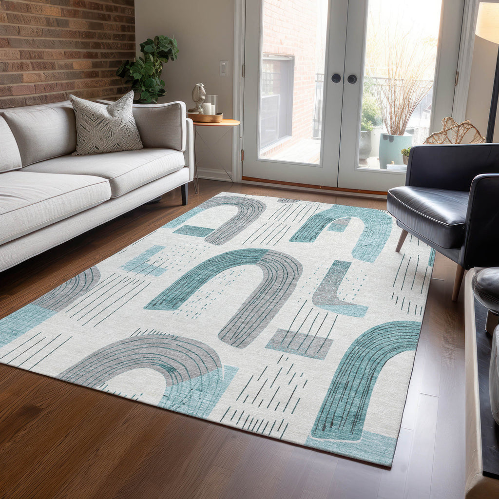 addison chantille acn1698 teal rug