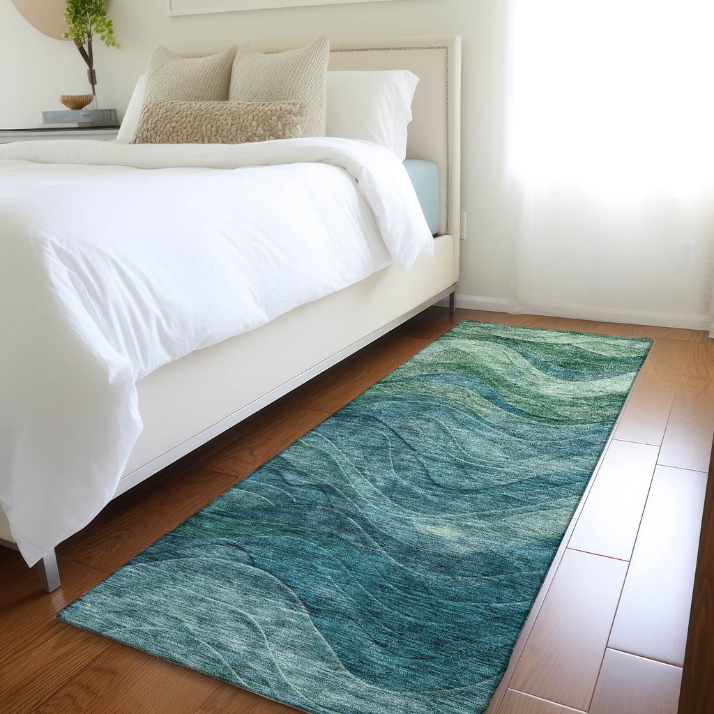 addison chantille acn1700 teal rug