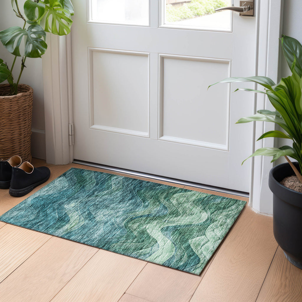 addison chantille acn1700 teal rug