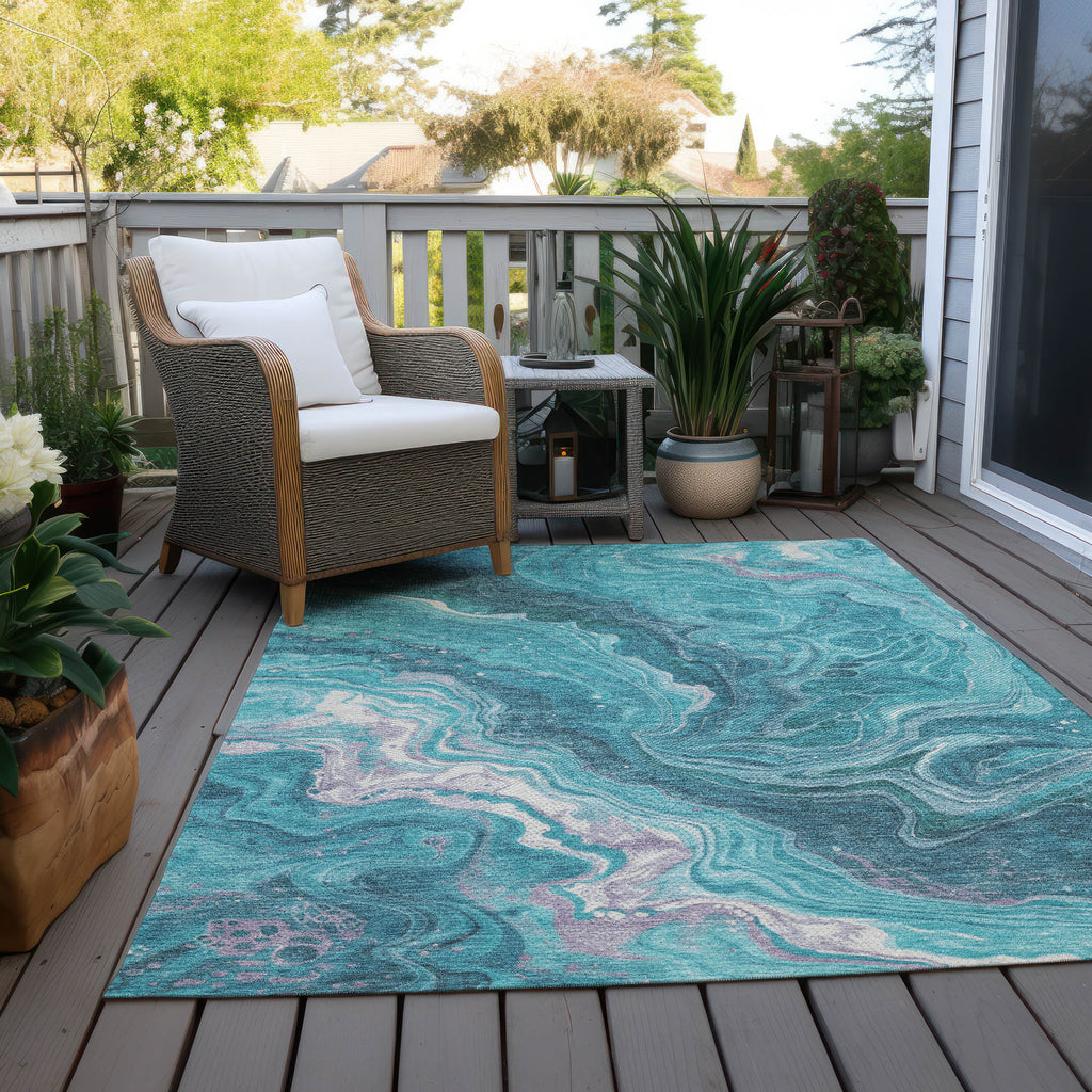 addison chantille acn1701 teal rug