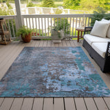 addison chantille acn1702 teal rug