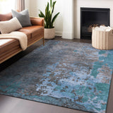 addison chantille acn1702 teal rug