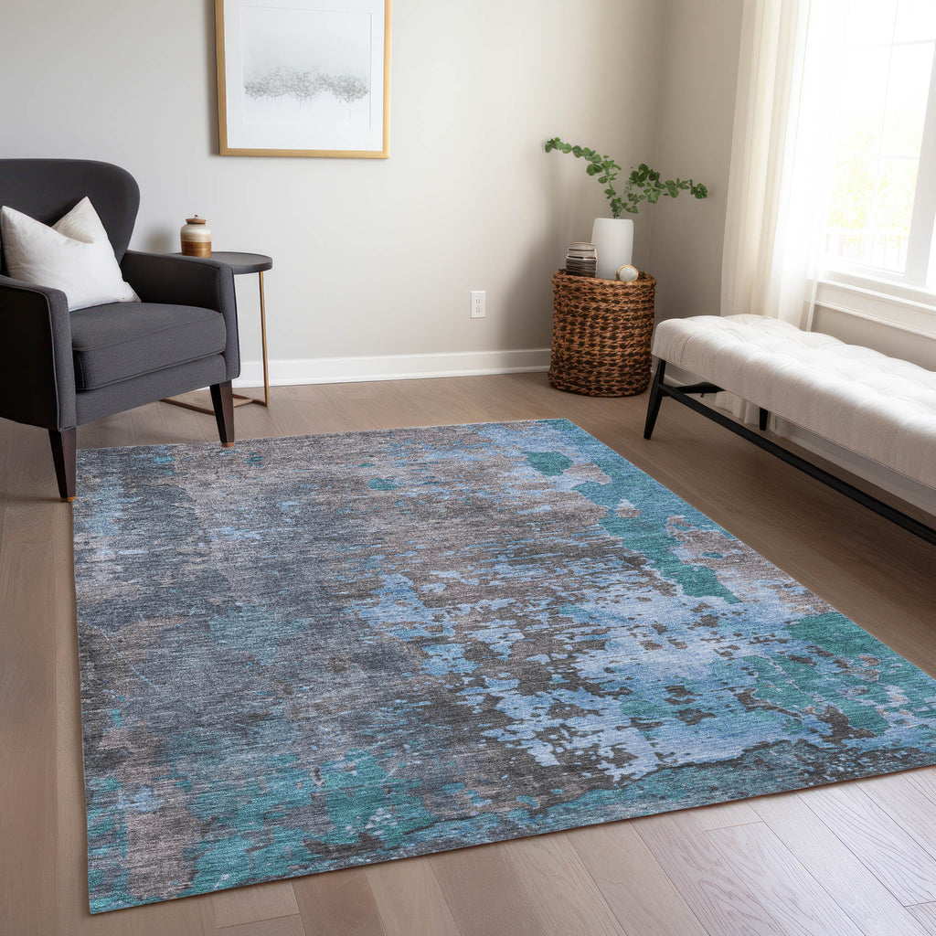 addison chantille acn1702 teal rug