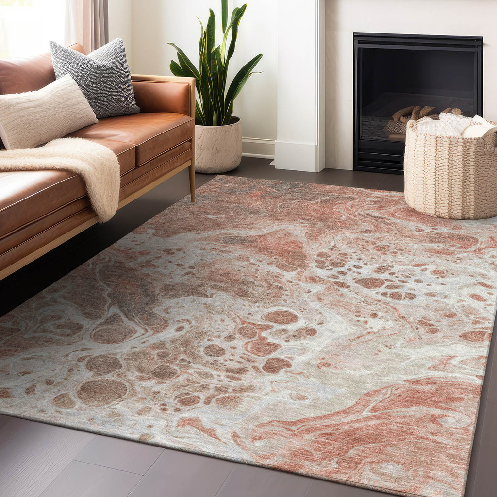 addison chantille acn1705 paprika rug