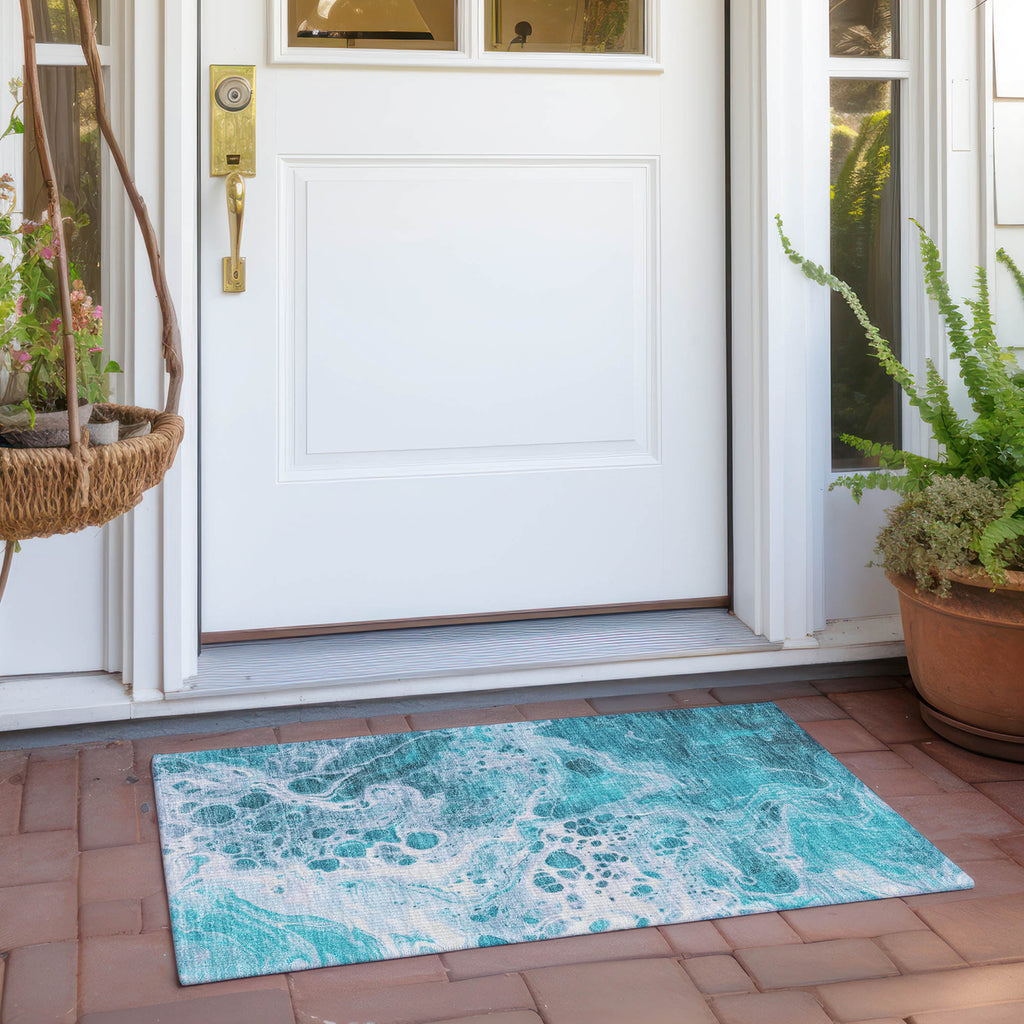 addison chantille acn1705 teal rug