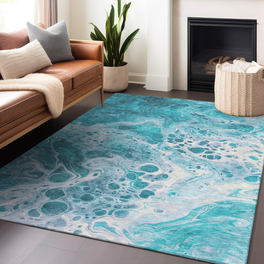 addison chantille acn1705 teal rug