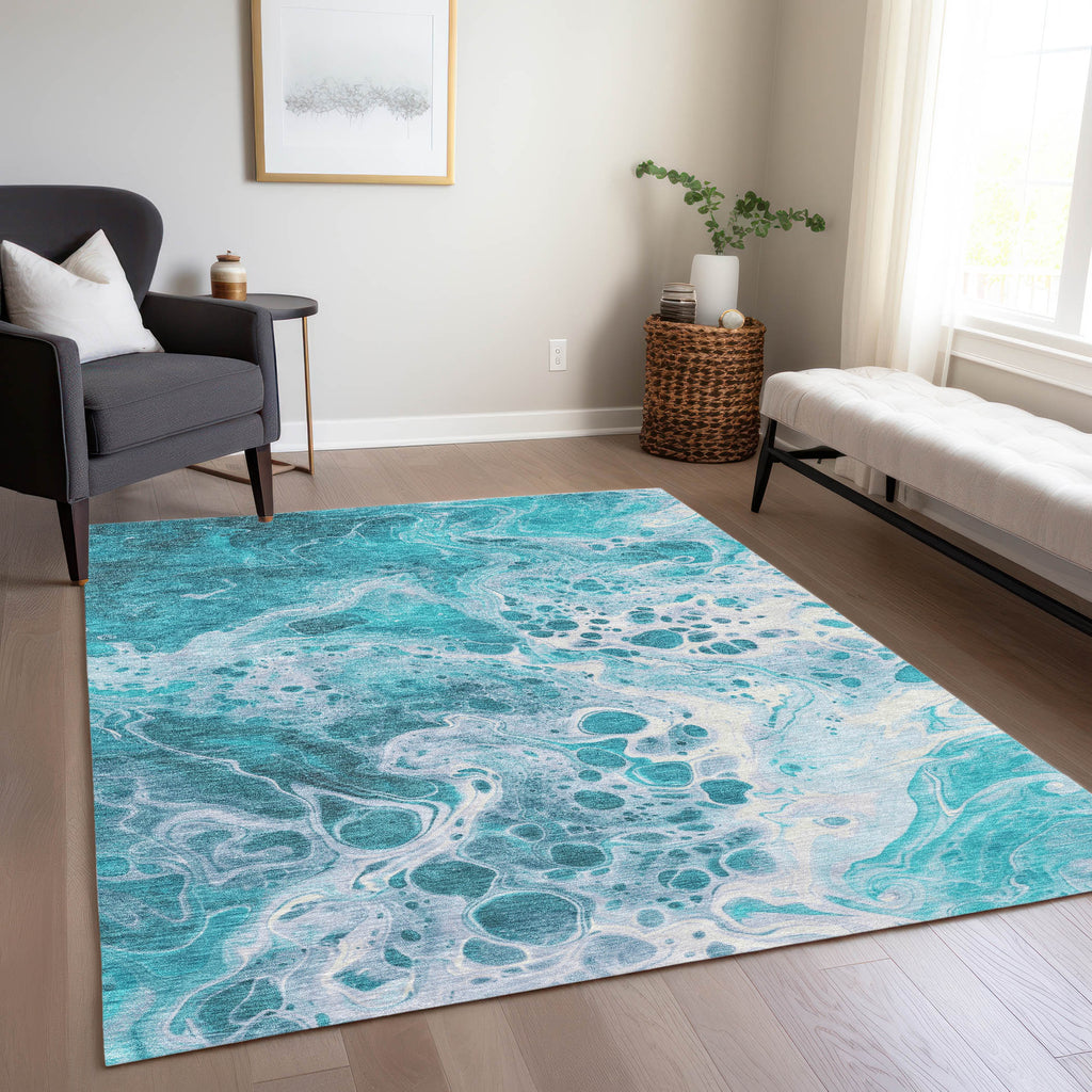 addison chantille acn1705 teal rug