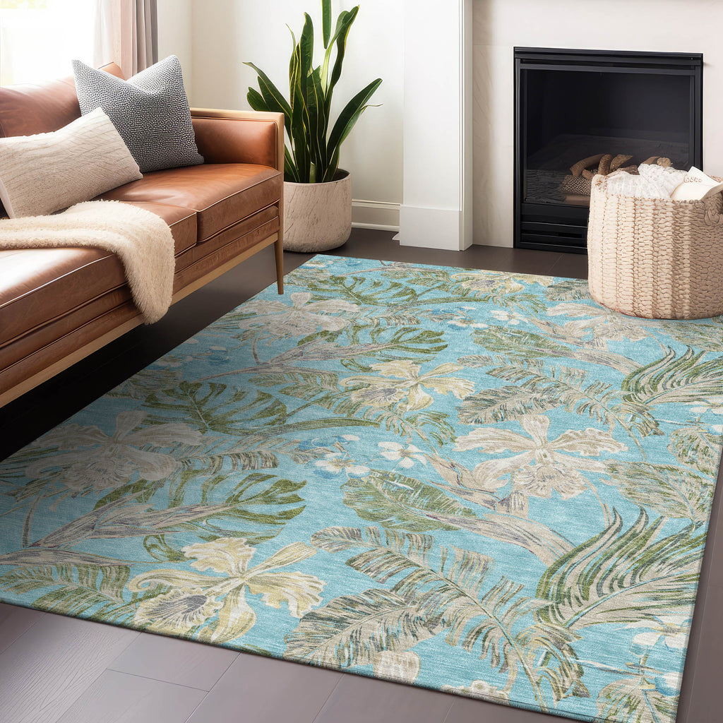 addison chantille acn1708 teal rug