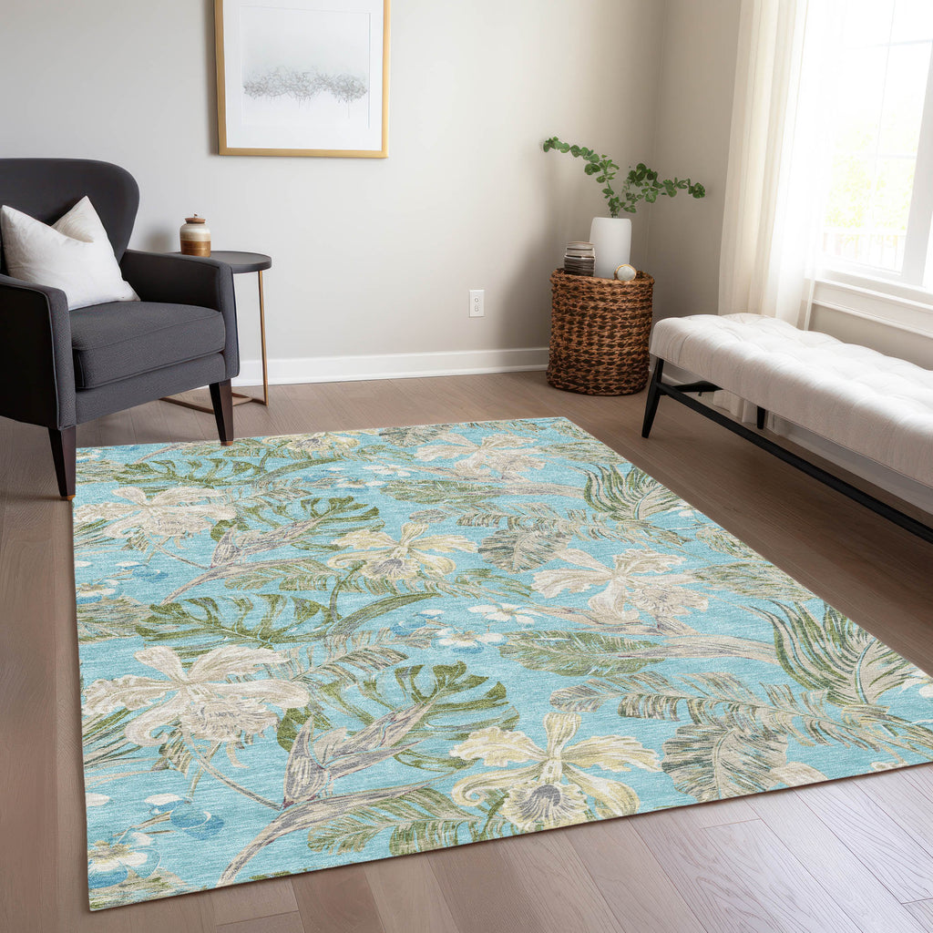 addison chantille acn1708 teal rug