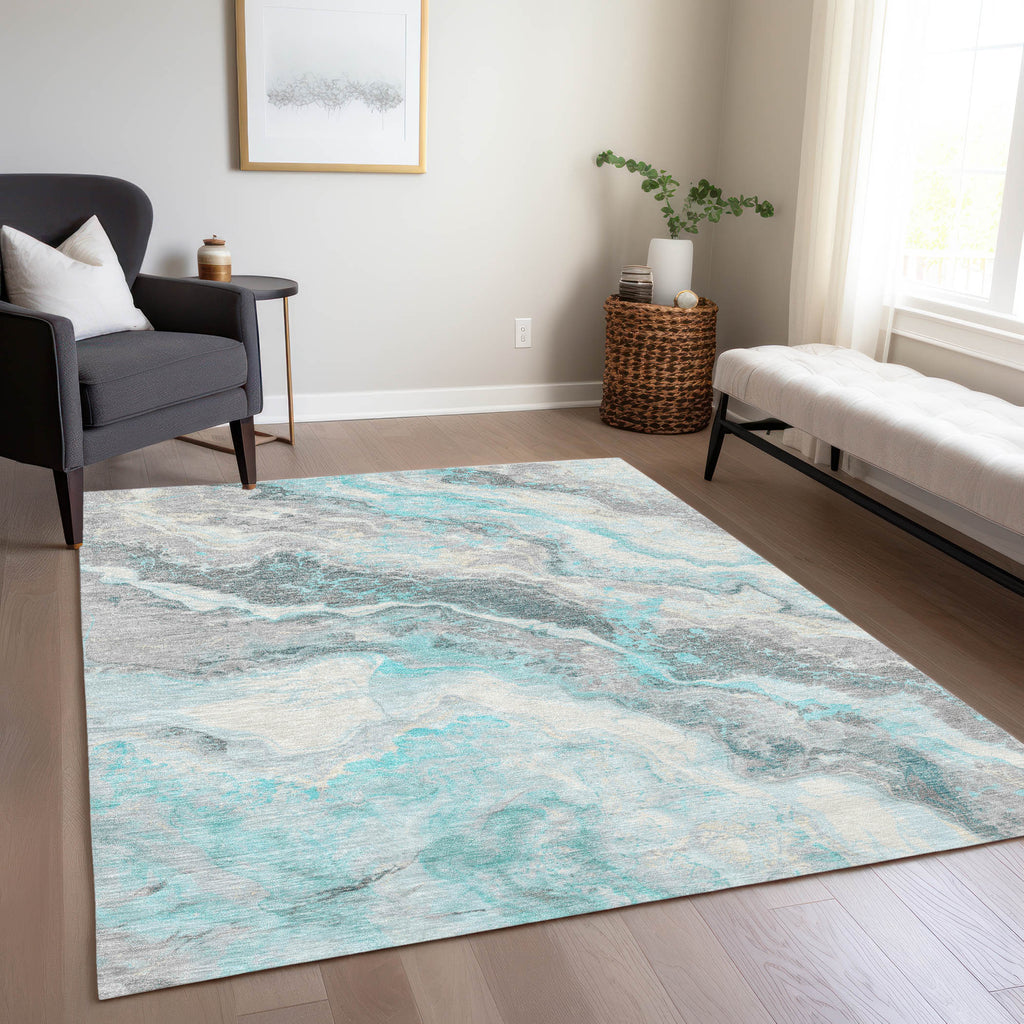 addison chantille acn1709 teal rug