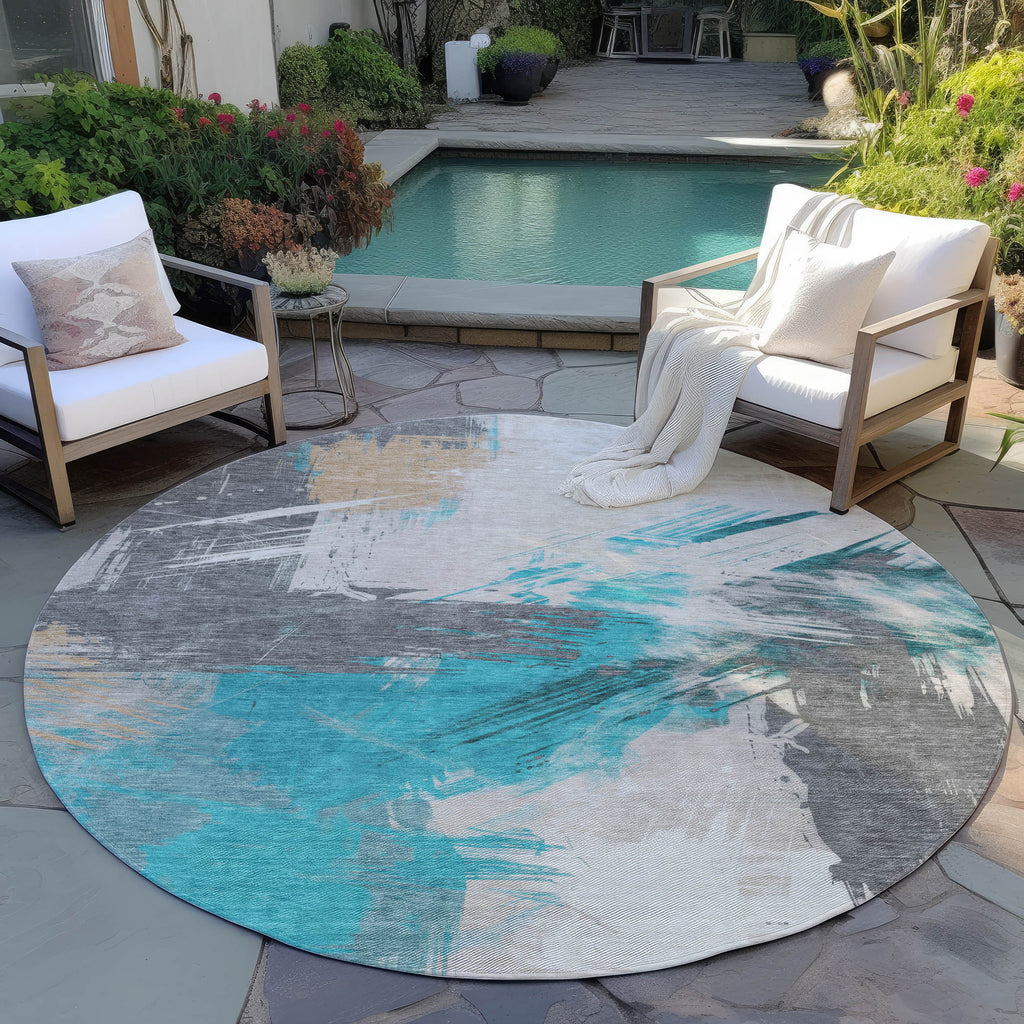 addison chantille acn1711 teal rug