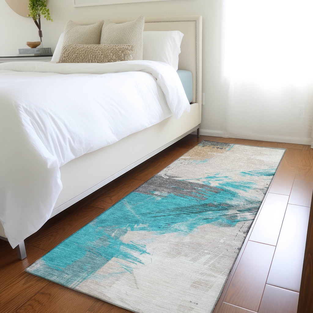 addison chantille acn1711 teal rug