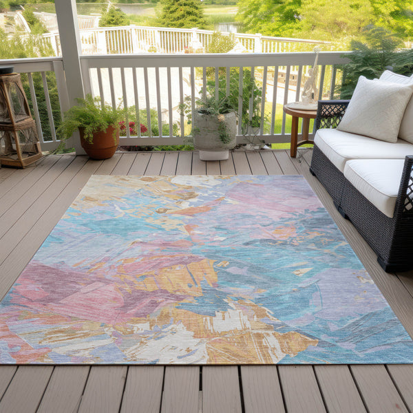 addison chantille acn1713 teal rug