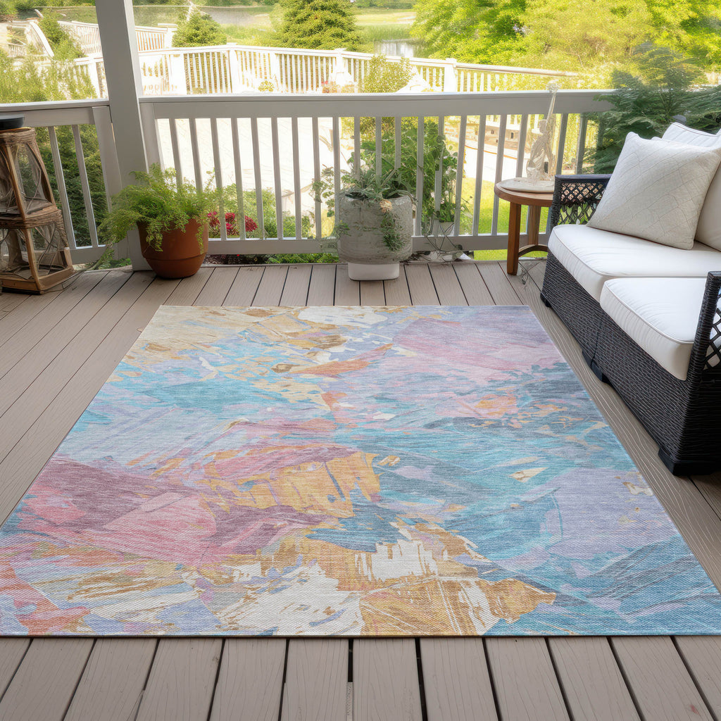 addison chantille acn1713 teal rug
