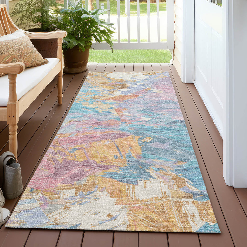 addison chantille acn1713 teal rug