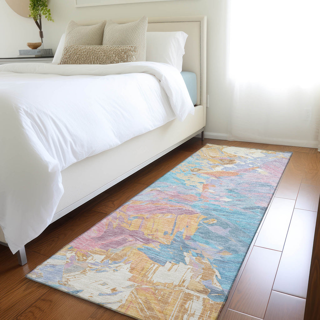 addison chantille acn1713 teal rug