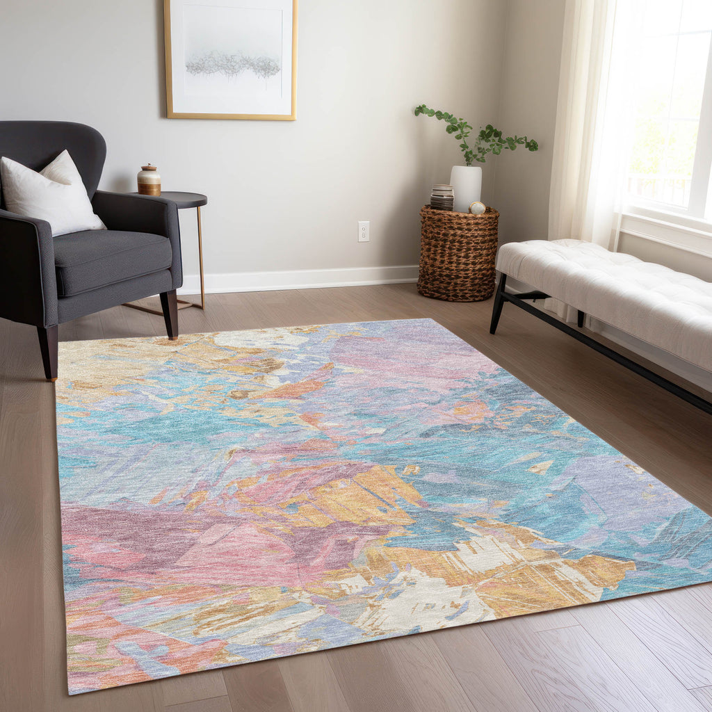 addison chantille acn1713 teal rug