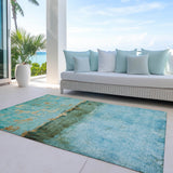 addison chantille acn1716 teal rug