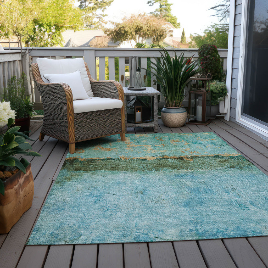 addison chantille acn1716 teal rug