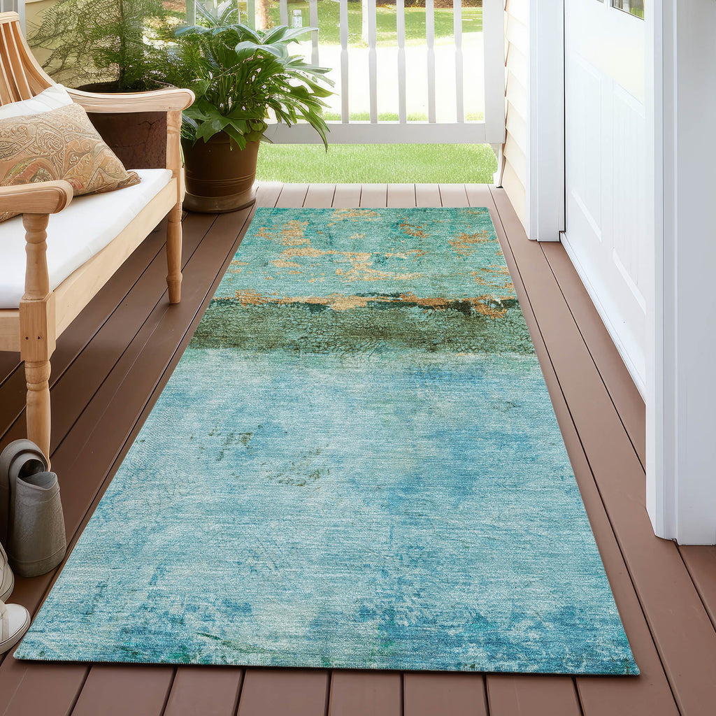 addison chantille acn1716 teal rug