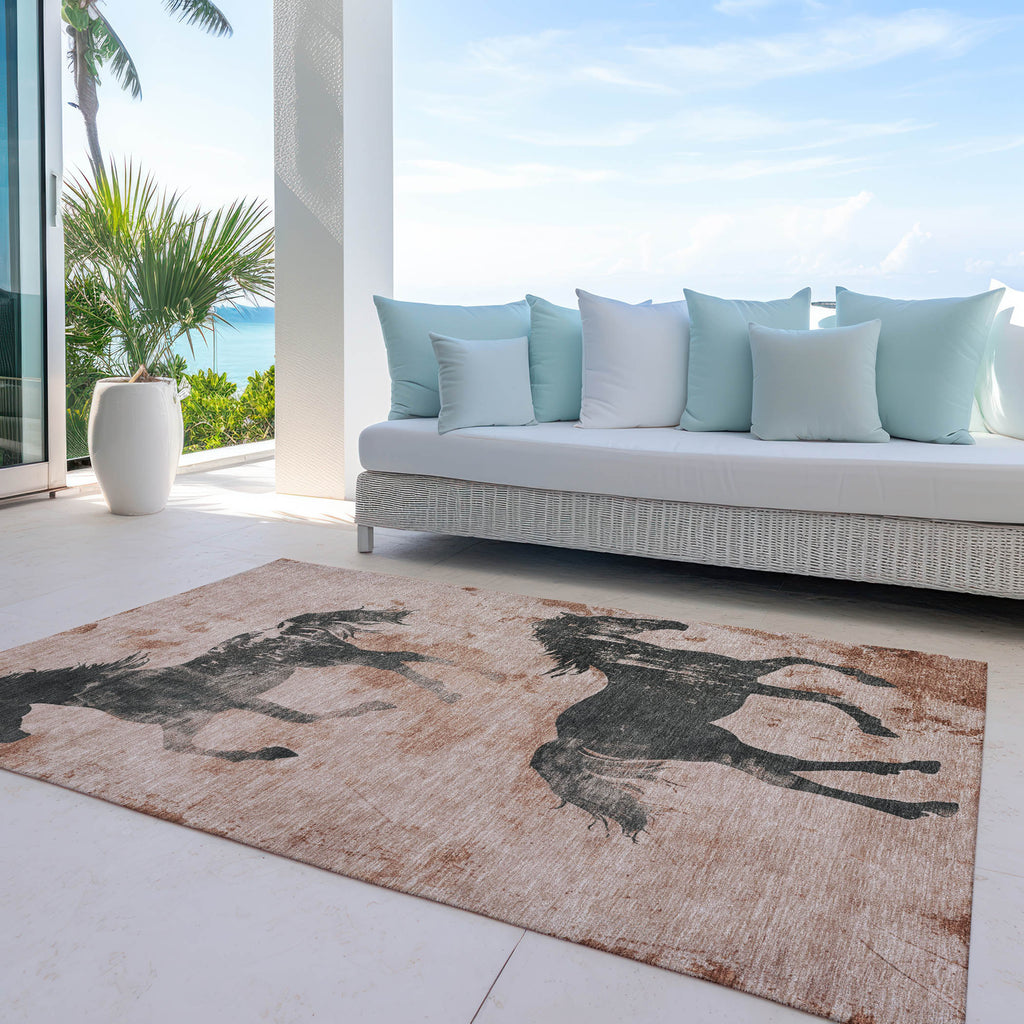addison chantille acn1717 paprika rug