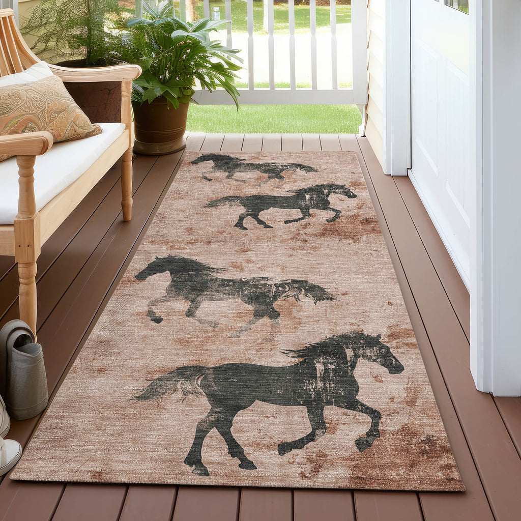 addison chantille acn1717 paprika rug