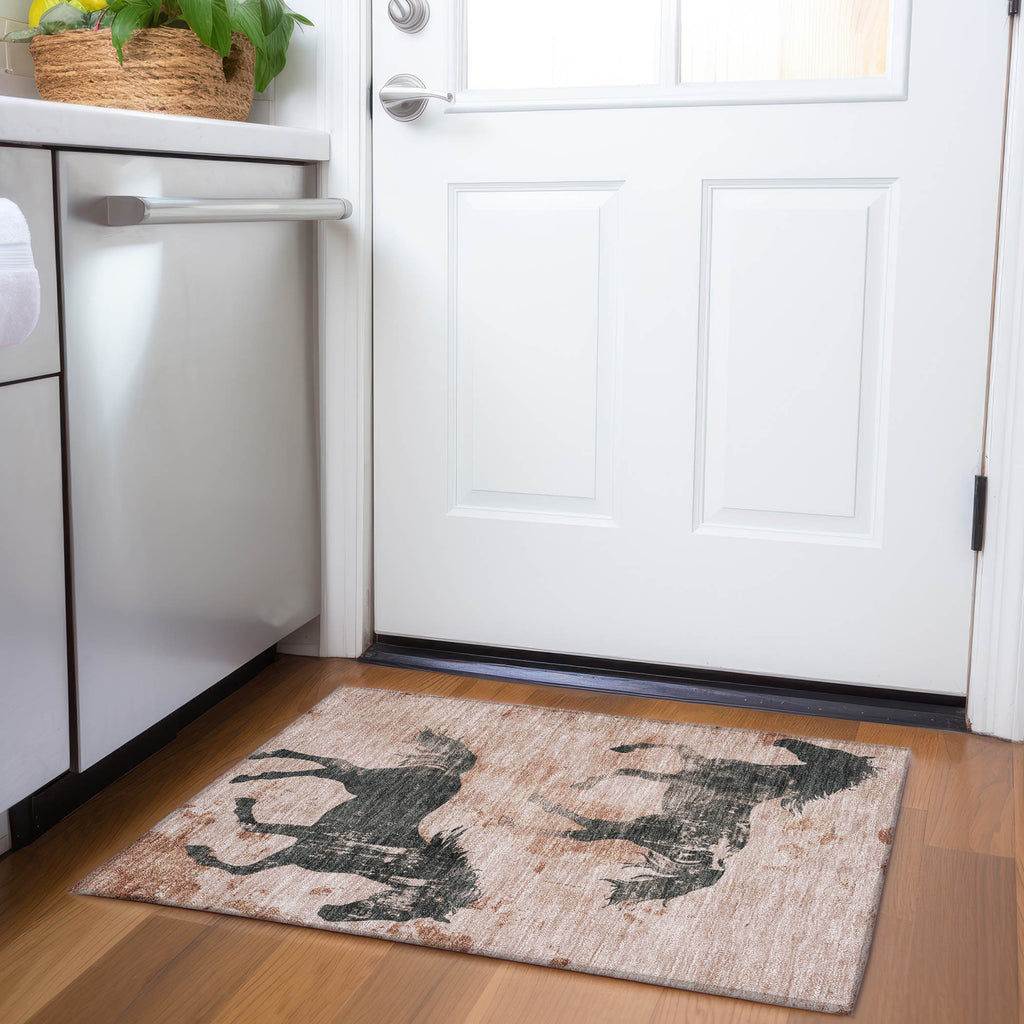 addison chantille acn1717 paprika rug