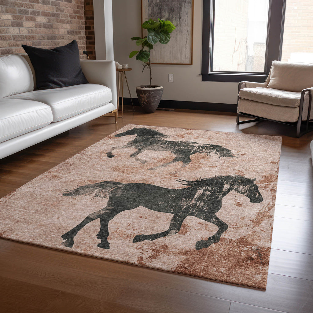 addison chantille acn1717 paprika rug