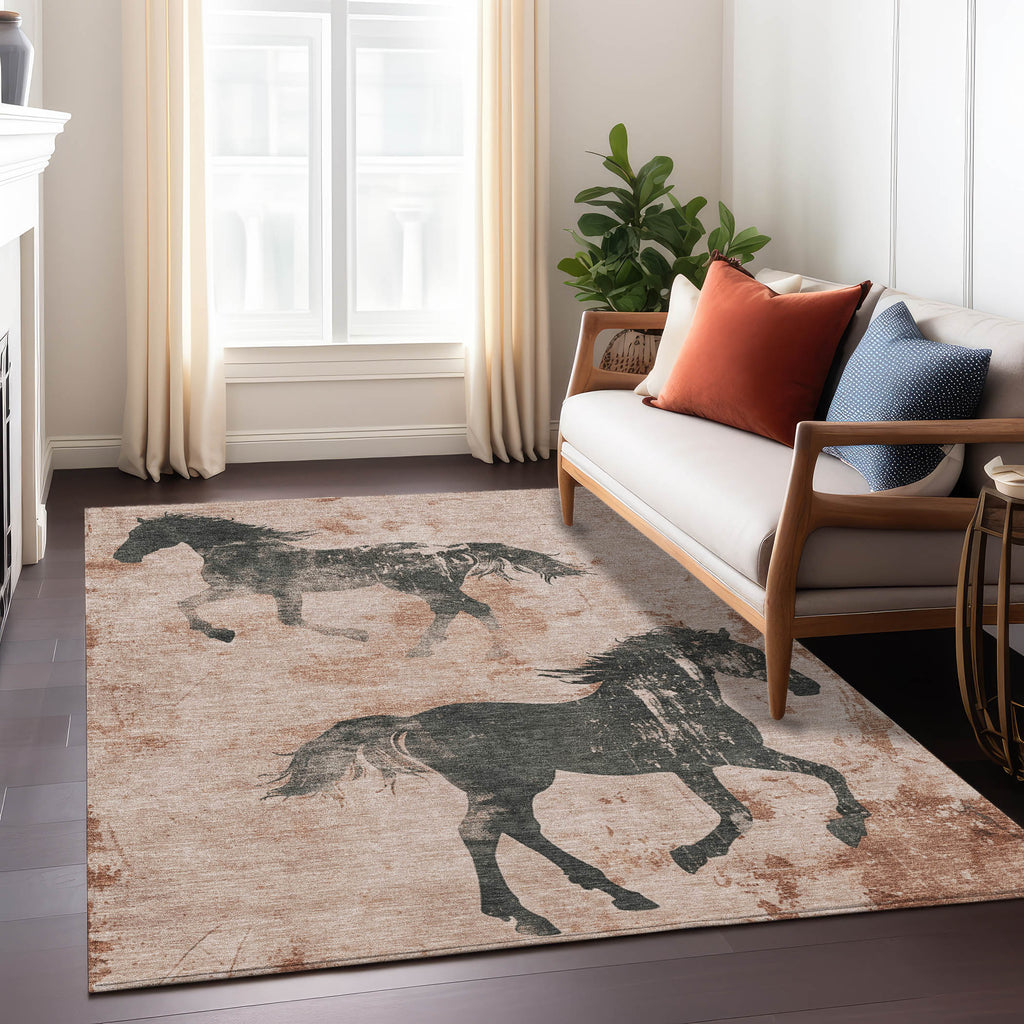 addison chantille acn1717 paprika rug