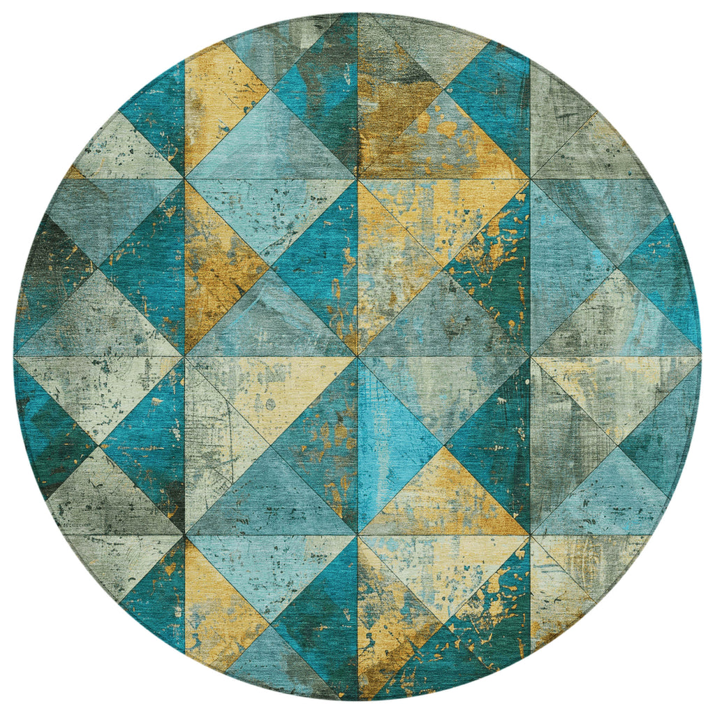 addison chantille acn1721 teal rug
