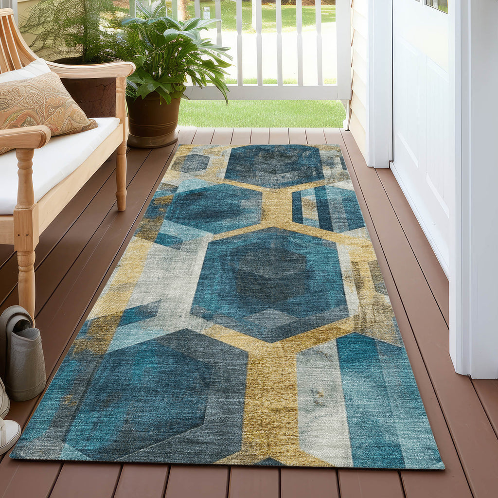 addison chantille acn1722 teal rug