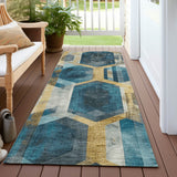 addison chantille acn1722 teal rug